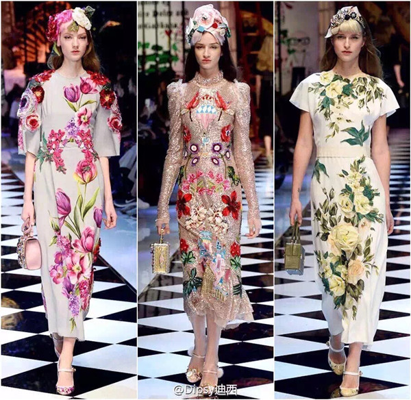 Dolce&Gabbana 杜嘉班纳2016年新款走秀款女装超级瞩目DG女装代购 